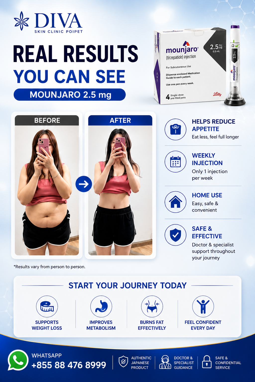 Whitening Infusion and Gluta Drip in Poipet