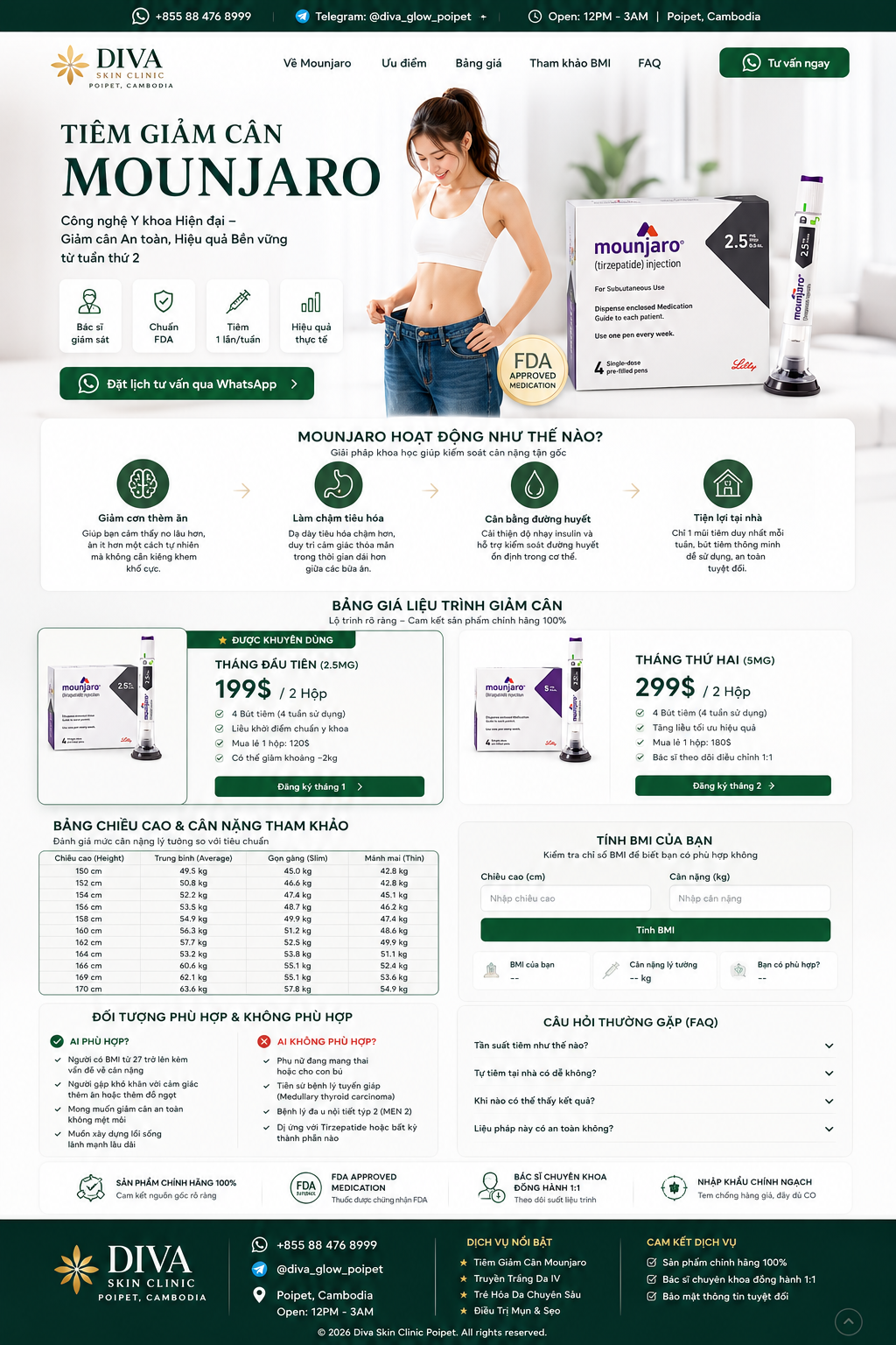Mounjaro Weight Management image 5 at DIVA Skin Clinic Poipet